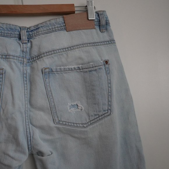 Zara destroyed jeans, boyfriend style - Picture 4 of 16